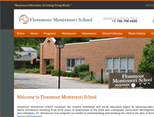 Tablet Screenshot of flossmoormontessori.org